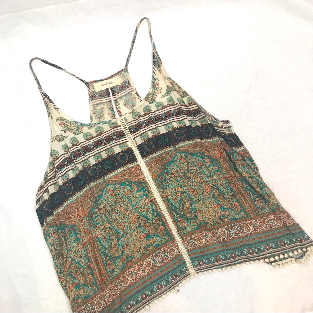 Altar'd State Bohemian Tank with Open Back